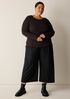 Bubble Jacquard Round Neck Top