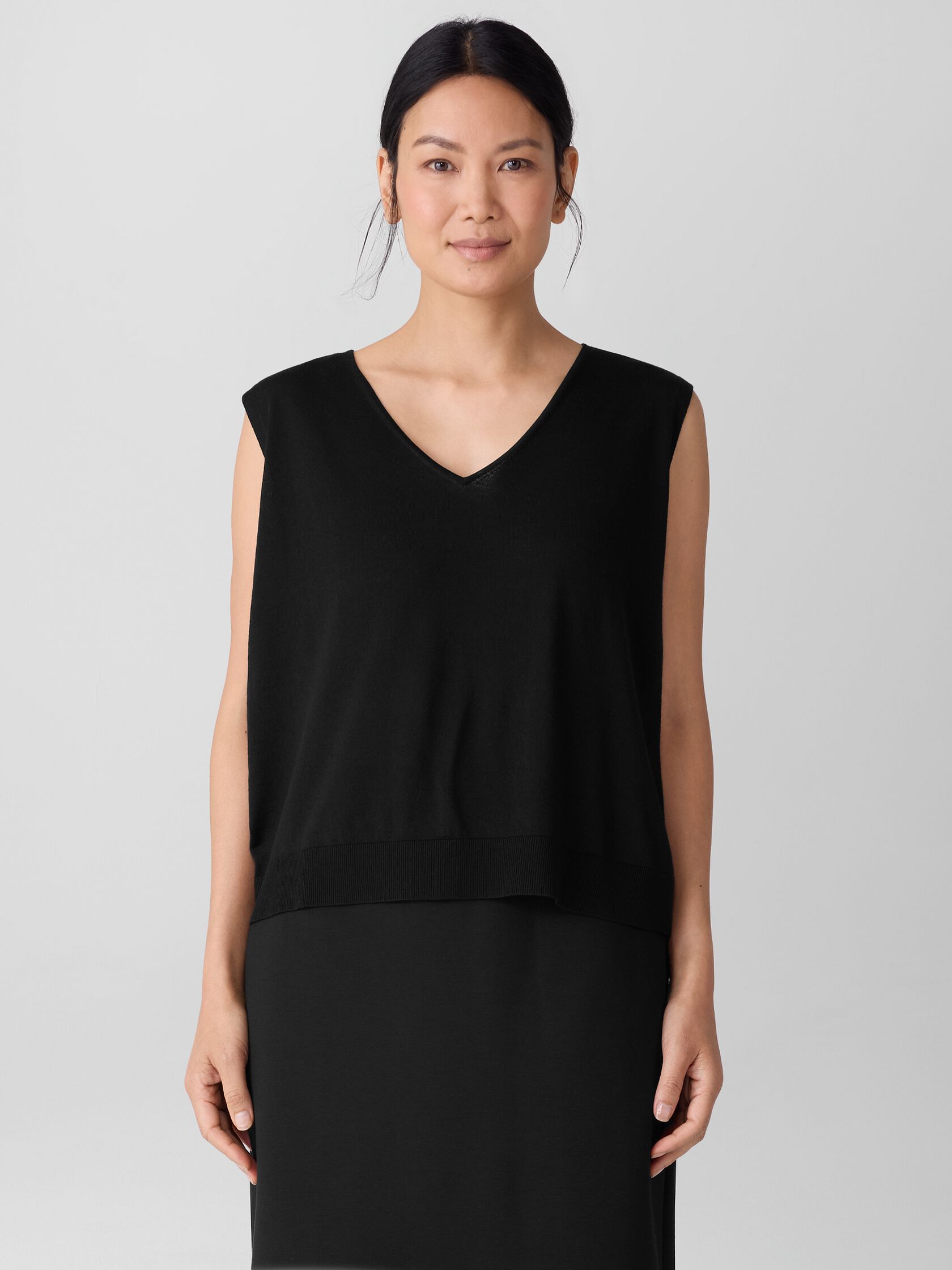 Superfine Merino Vest in Regenerative Wool