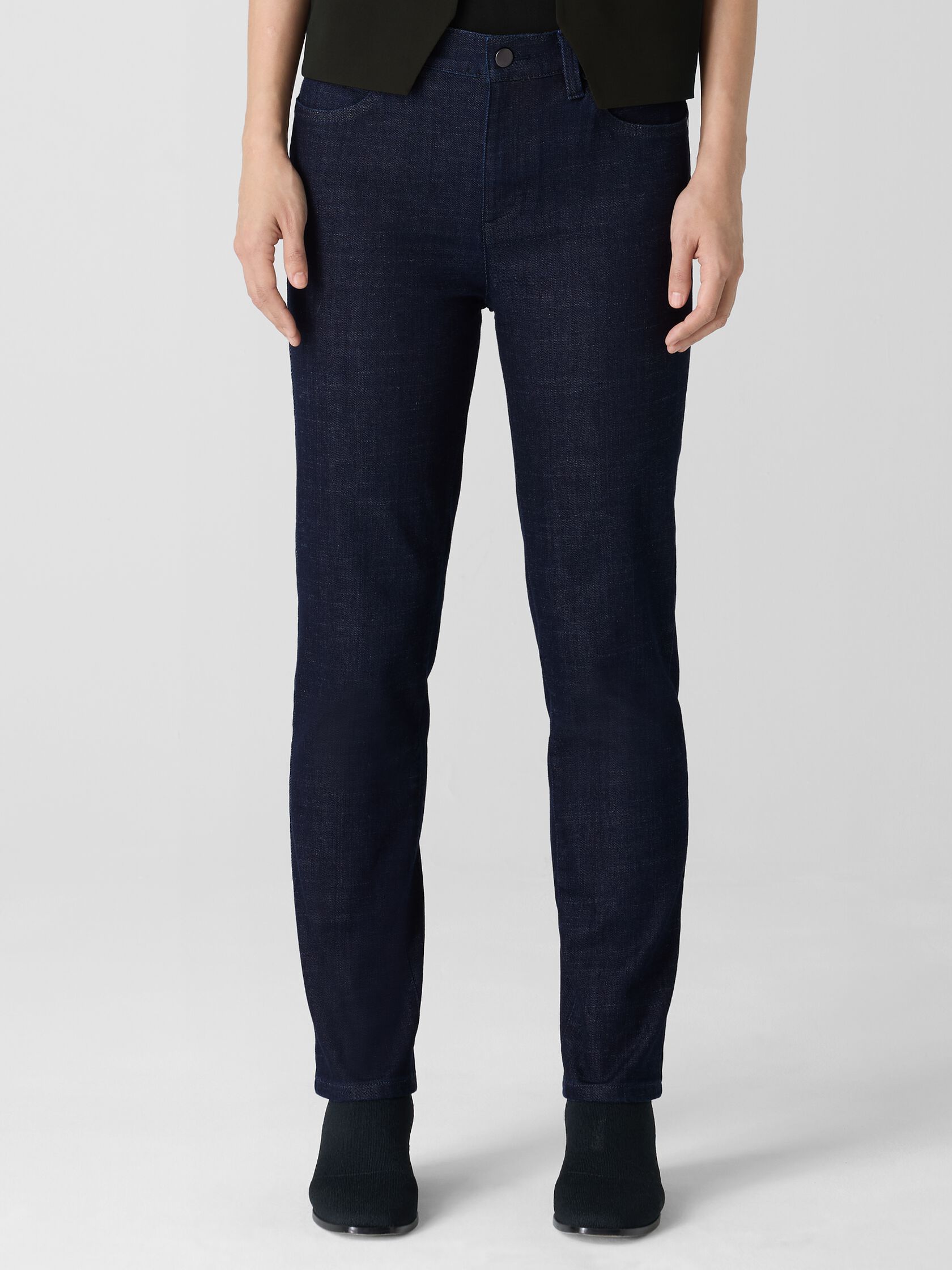 Cotton Stretch Denim Slim Jean