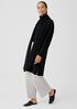 Lightweight Boiled Wool Coat in Responsible Wool