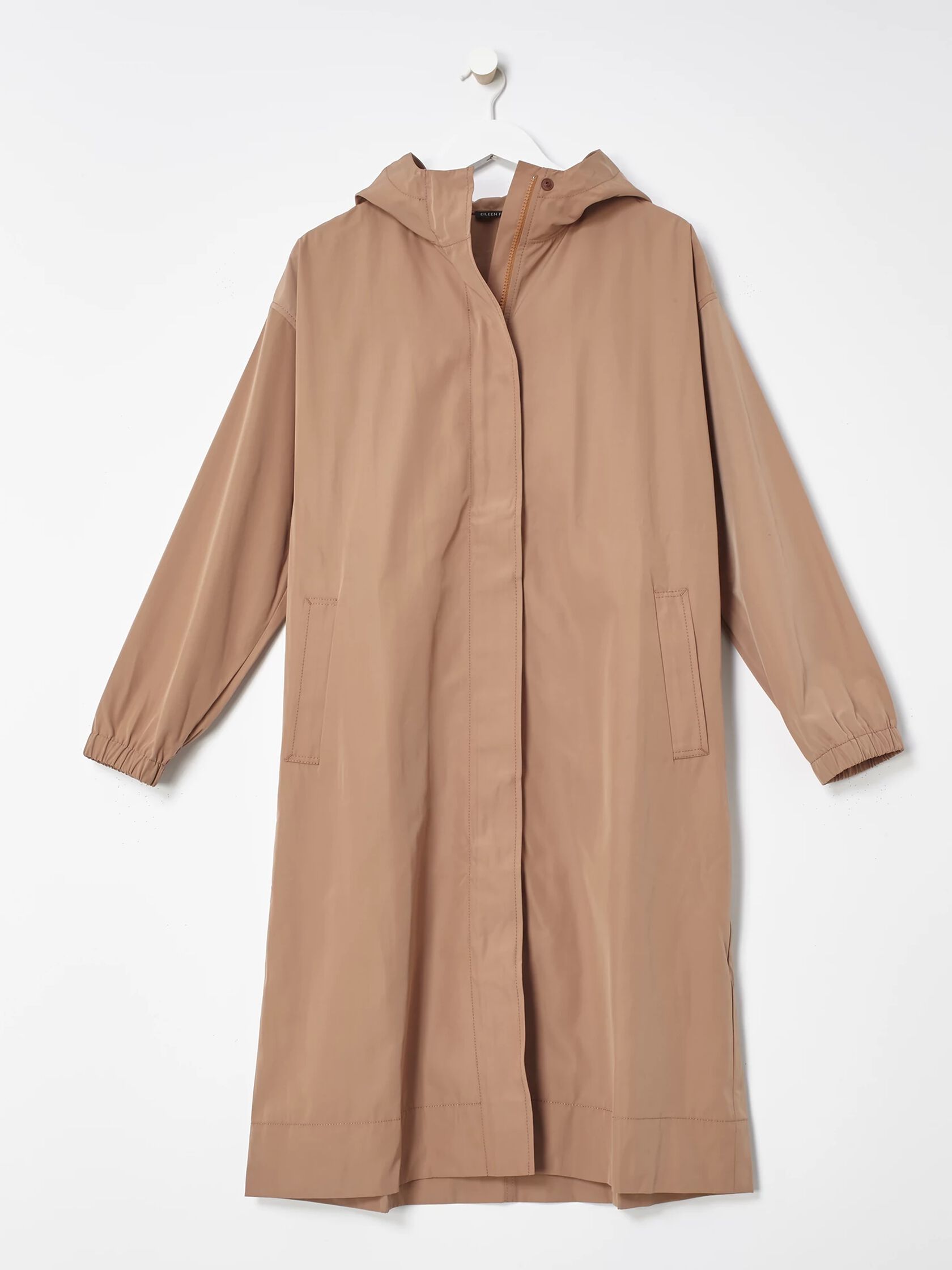 Recycled Polyester Hooded Coat