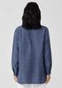Washed Organic Linen Delave Classic Collar Shirt