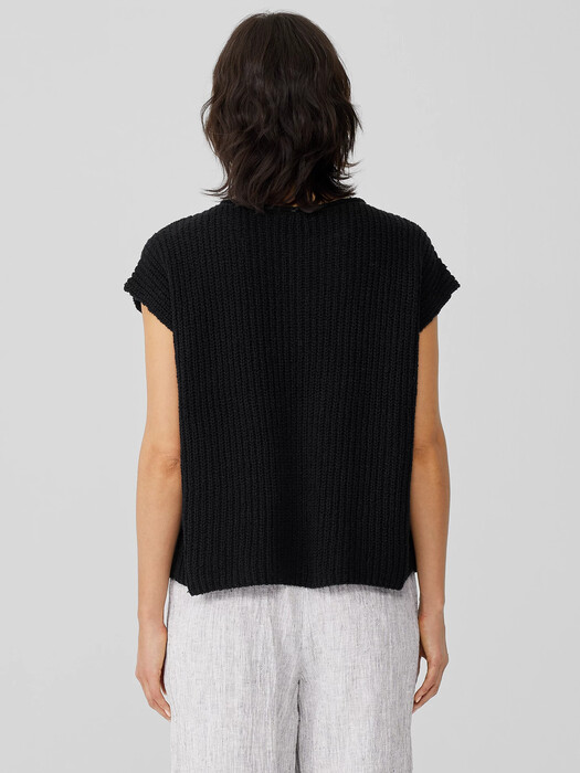 Peruvian Organic Cotton Boucle Square Top