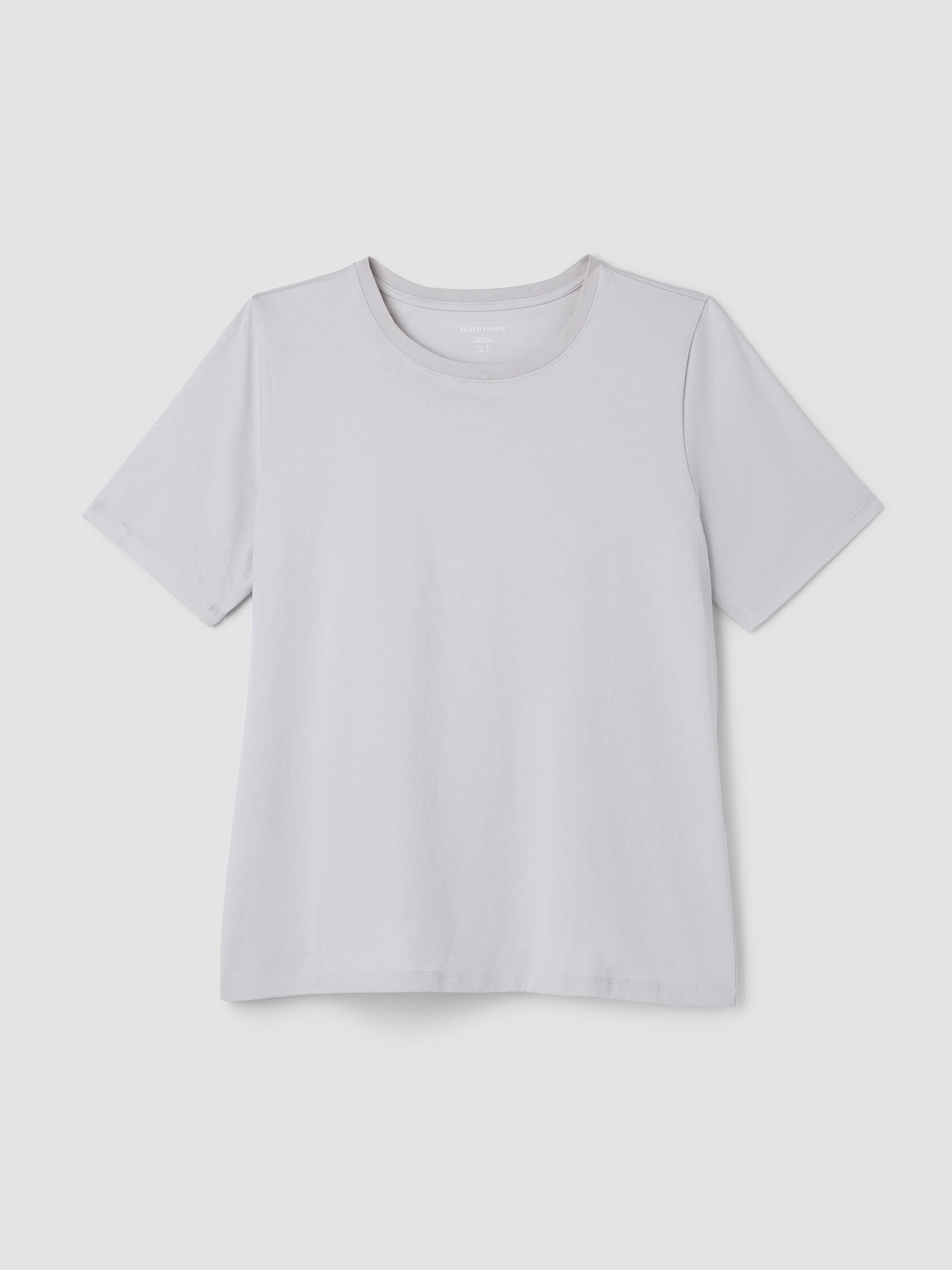 Organic Pima Cotton Jersey Round Neck Tee