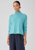 Italian Cashmere Turtleneck Top