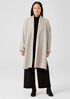 Lightweight Boiled Wool Coat in Responsible Wool