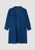Renew Organic Linen Long-Sleeve Shirtdress, M