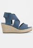Willow Nubuck Wedge Espadrille