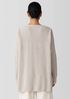 Organic Cotton Chenille V-Neck Top