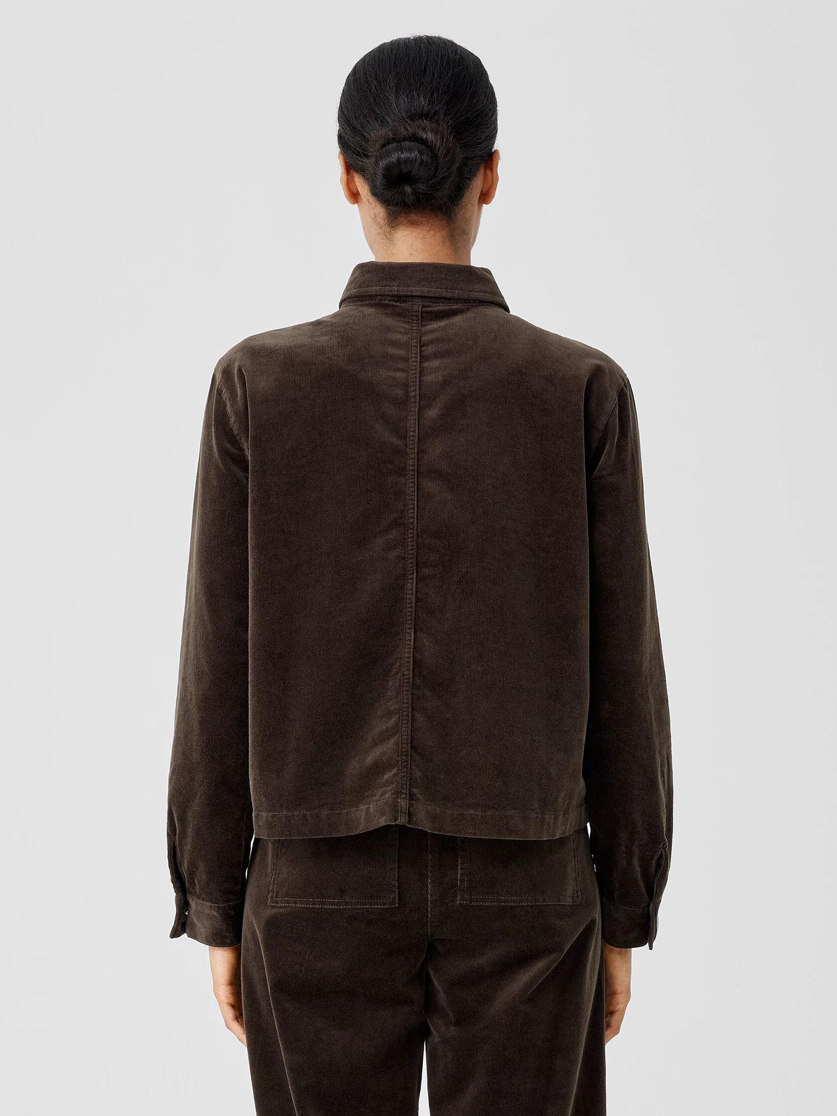 Organic Cotton Stretch Corduroy Jacket