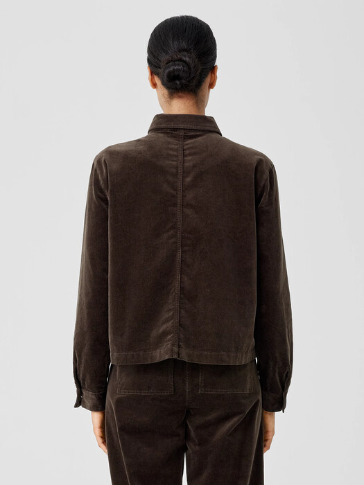 Organic Cotton Stretch Corduroy Jacket