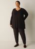 Washable Stretch Crepe Slim Pant