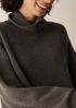 Italian Cashmere Turtleneck Top