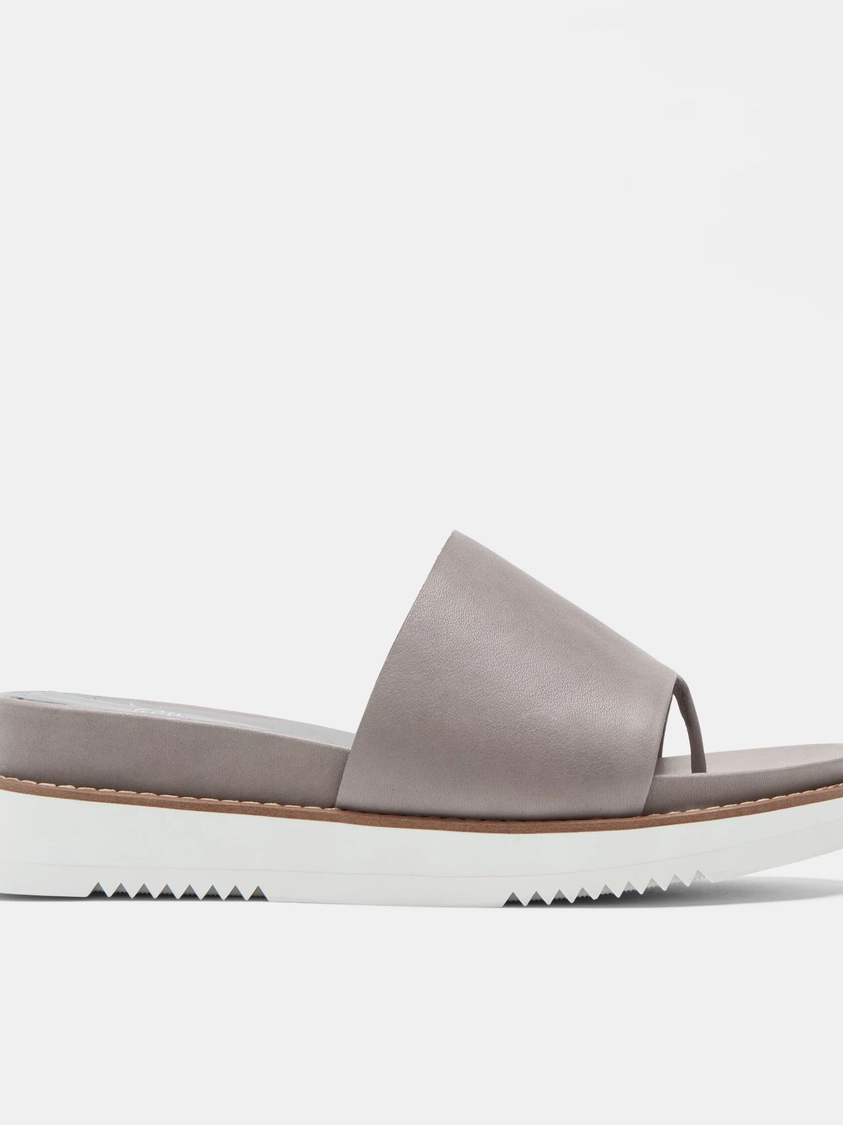 Touch Leather Flatform Sandal