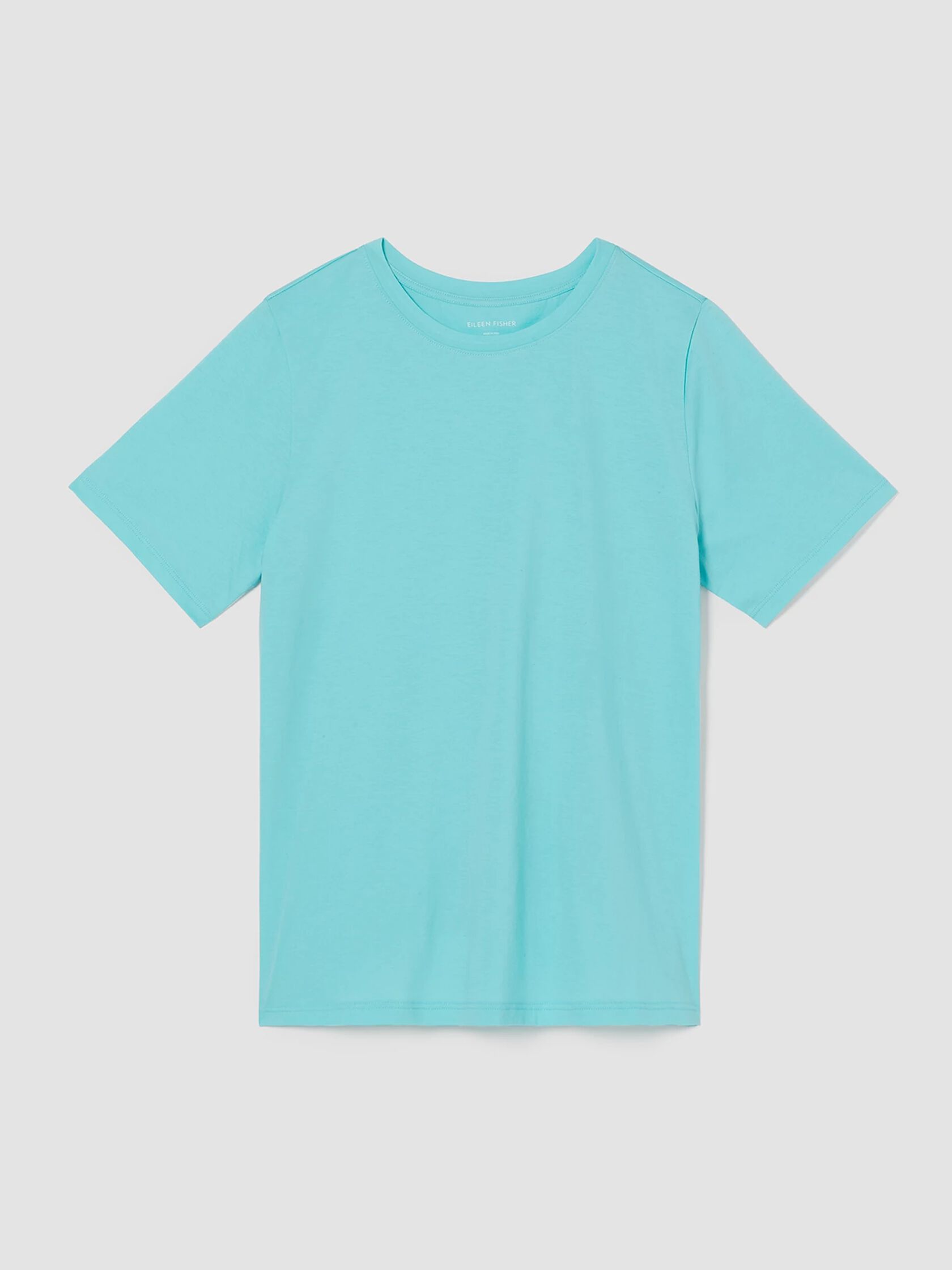 Organic Pima Cotton Jersey Round Neck Tee