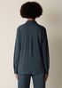 Cozy Waffle Knit Classic Collar Shirt