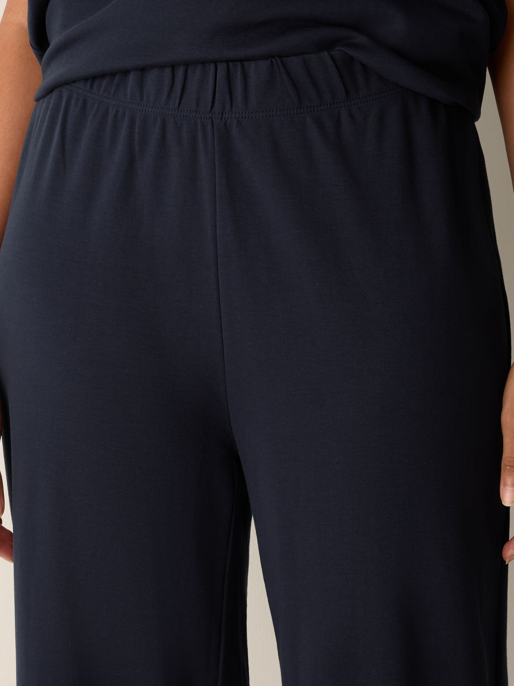 Organic Cotton Interlock Straight Sleep Pant