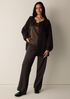 Doubleface Wool Cloud Round Neck Coat