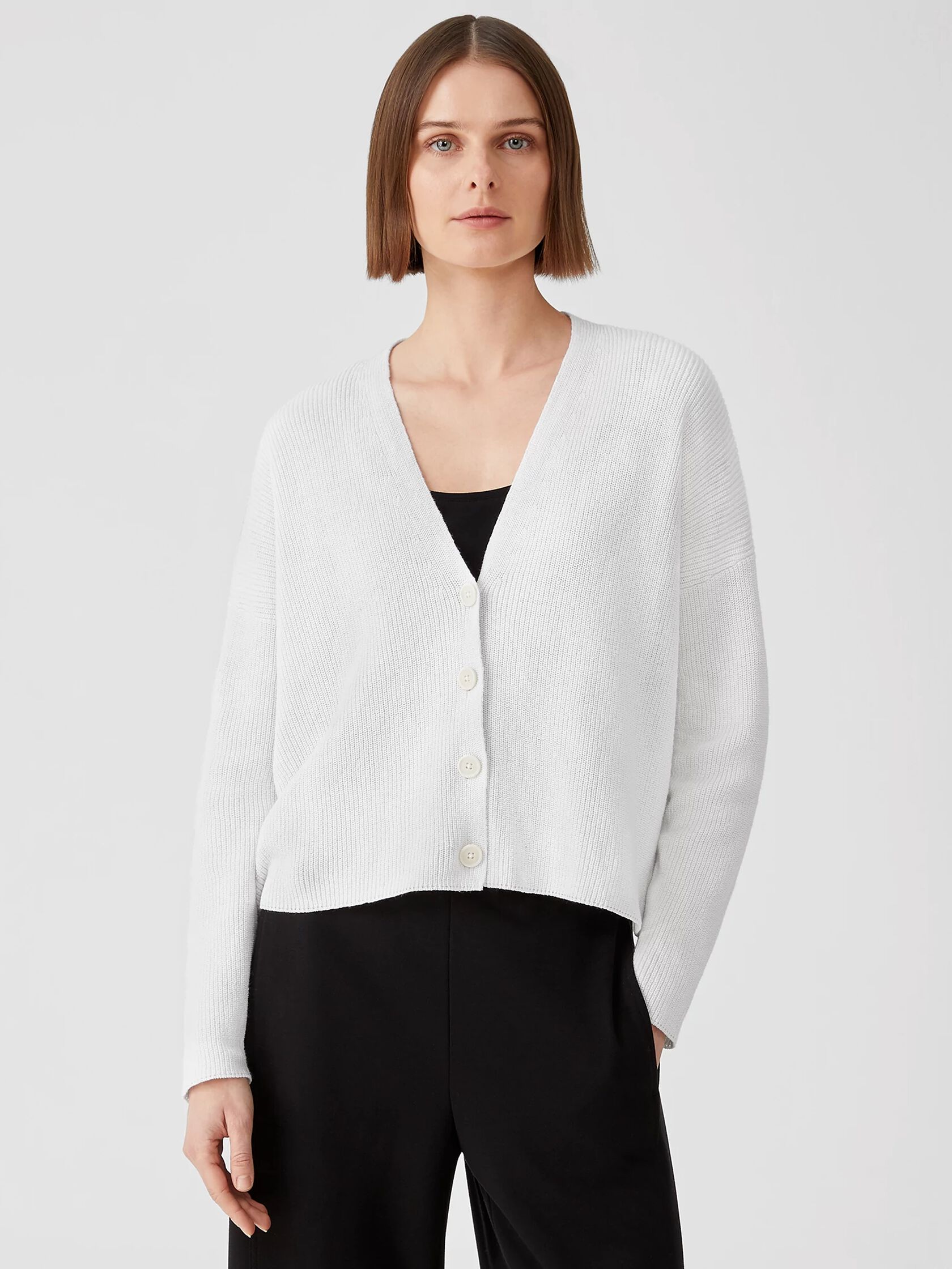 Reclaimed Organic Cotton Hemp Cardigan