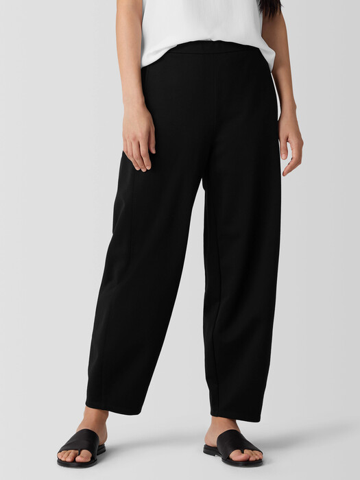 Washable Flex Ponte Curved Lantern Pant