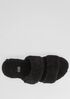 Lully Shearling Slide Sandal