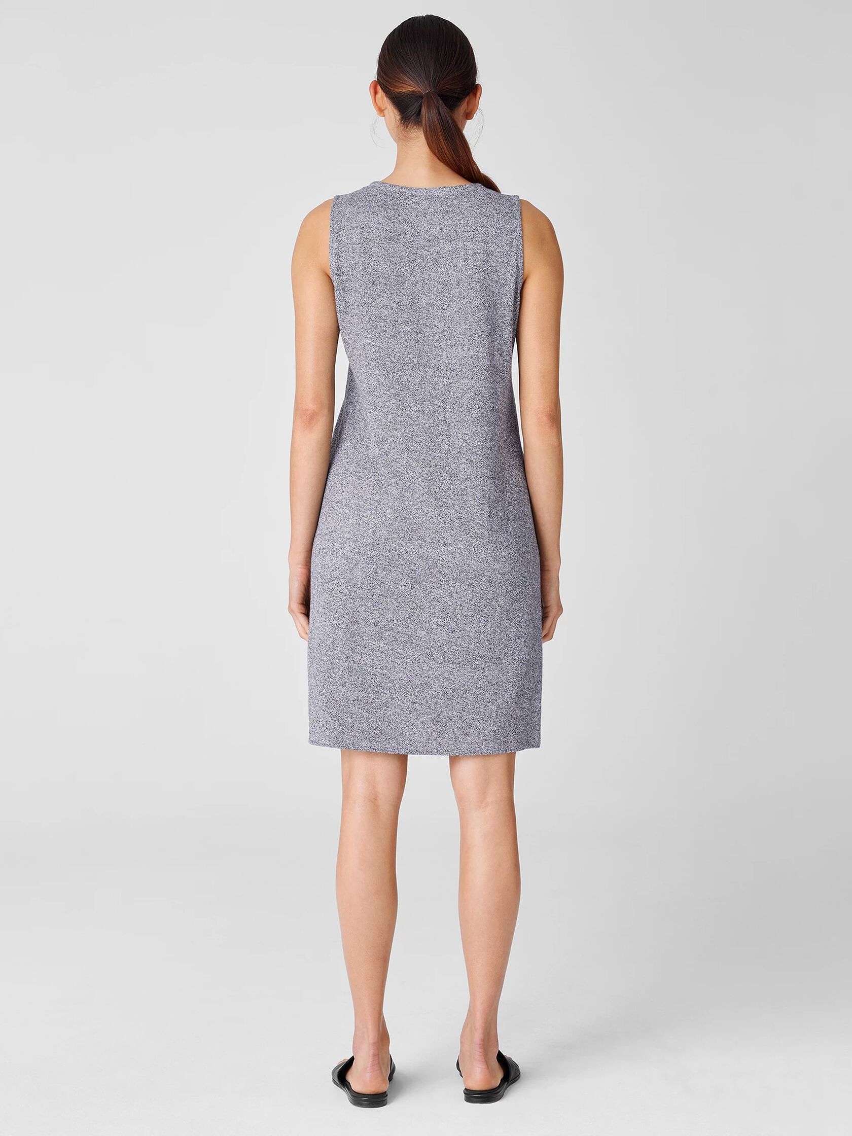 Cotton Hemp Melange Tank Dress