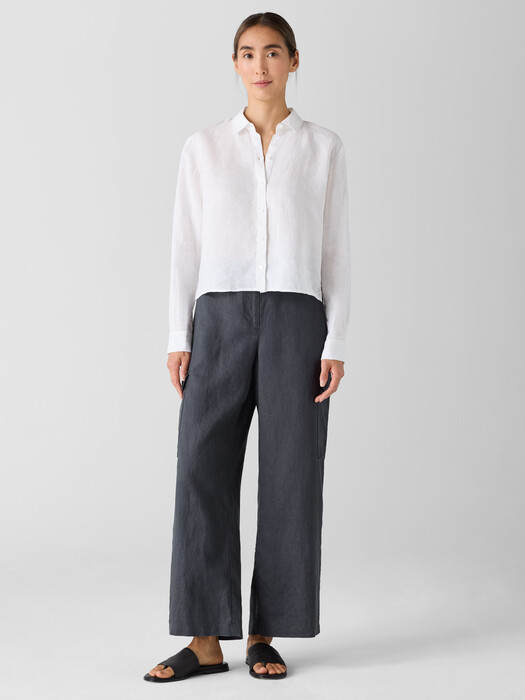 Organic Linen Cargo Pant
