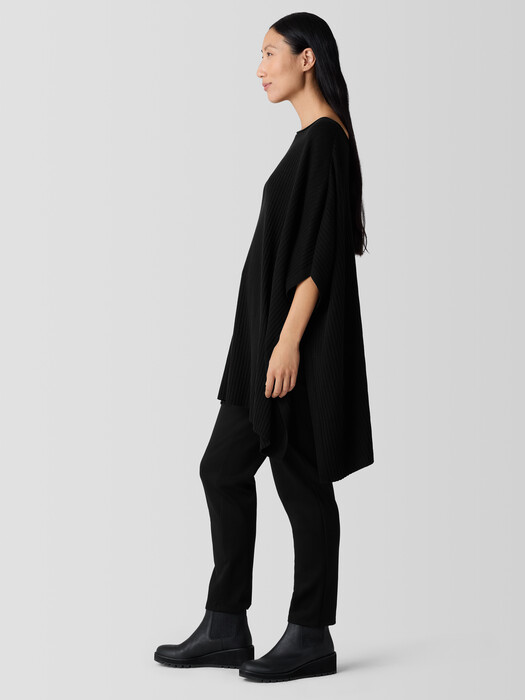 Peruvian Cotton Blend Poncho