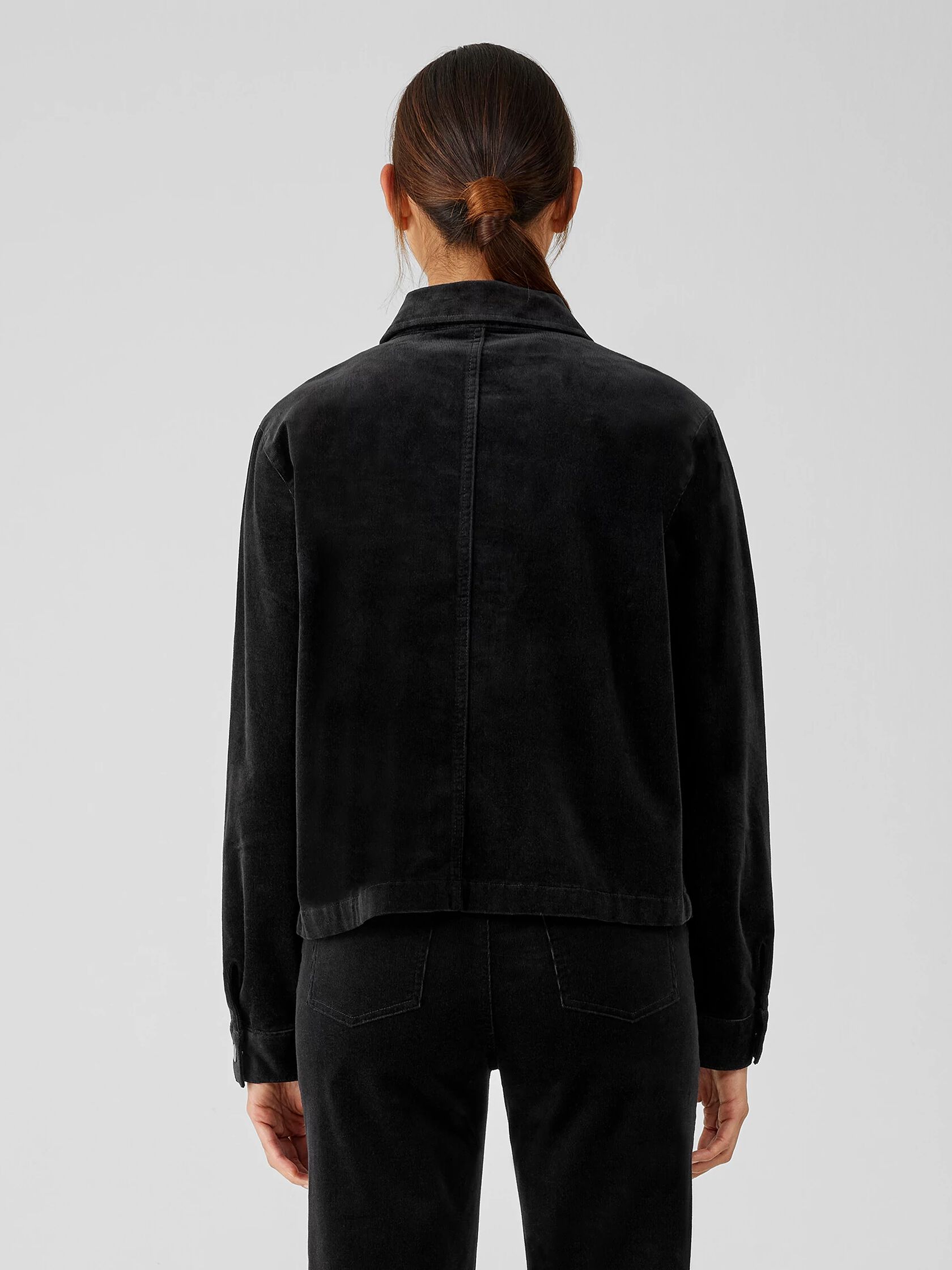 Organic Cotton Stretch Corduroy Jacket