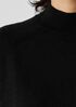 Organic Cotton Linen Slub Funnel Neck Top