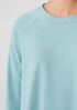 Cozy Brushed Terry Raglan-Sleeve Top