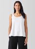 Stretch Jersey Knit Scoop Neck Tank