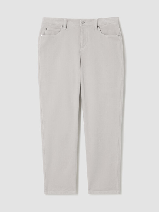 Organic Cotton Stretch Corduroy Straight Pant