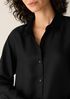 Silk Twill Classic Collar Shirt