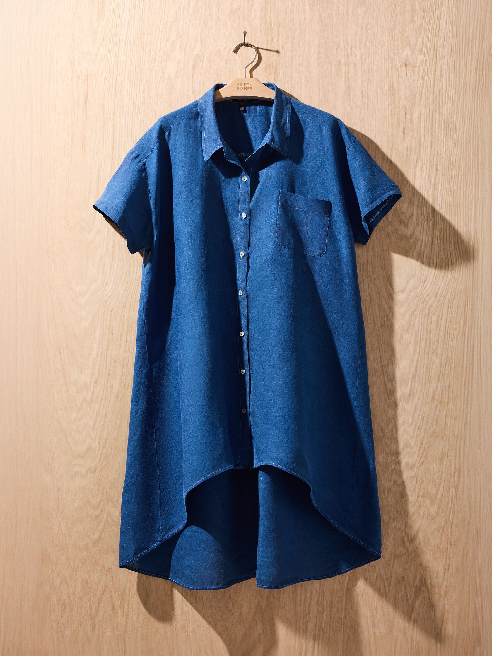 Renew Handkerchief Linen Dress, L