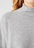 Italian Cashmere Scrunch Neck Top