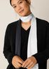 Ombr&eacute; Silk Charmeuse Double Tie Scarf