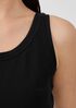 Pima Cotton Stretch Jersey Scoop Neck Tank