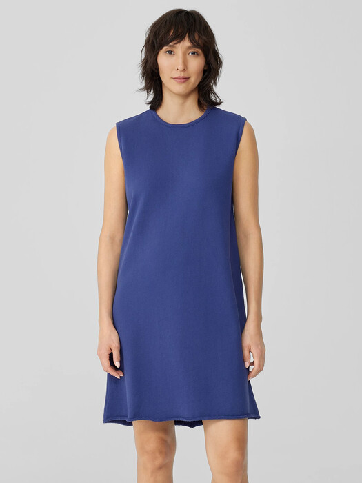 Lightweight Organic Cotton Terry Dress | EILEEN FISHER Lightweight Organic Cotton Terry Dress | EILEEN FISHER