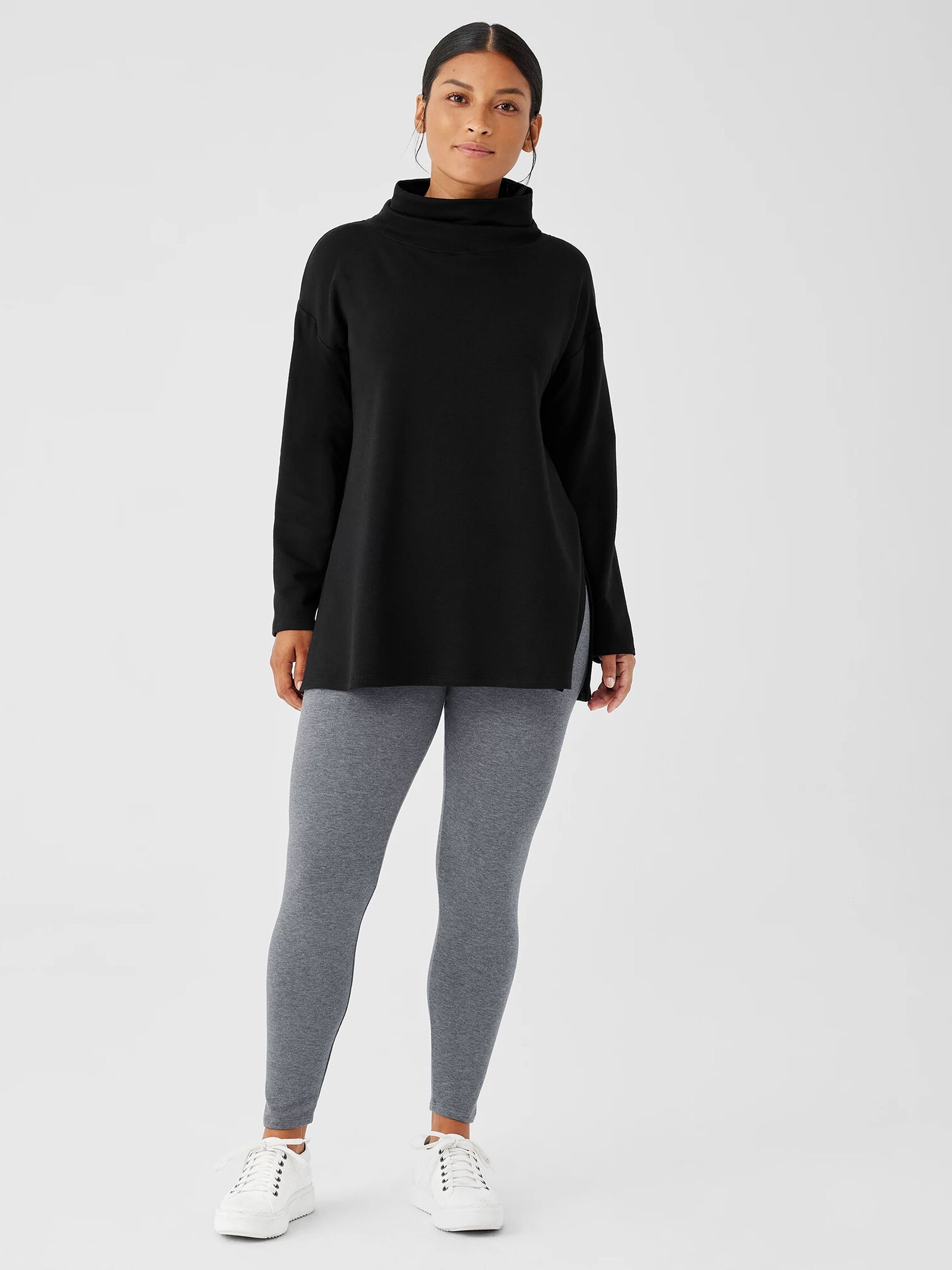 Cozy Brushed Terry Hug High-Waisted Leggings