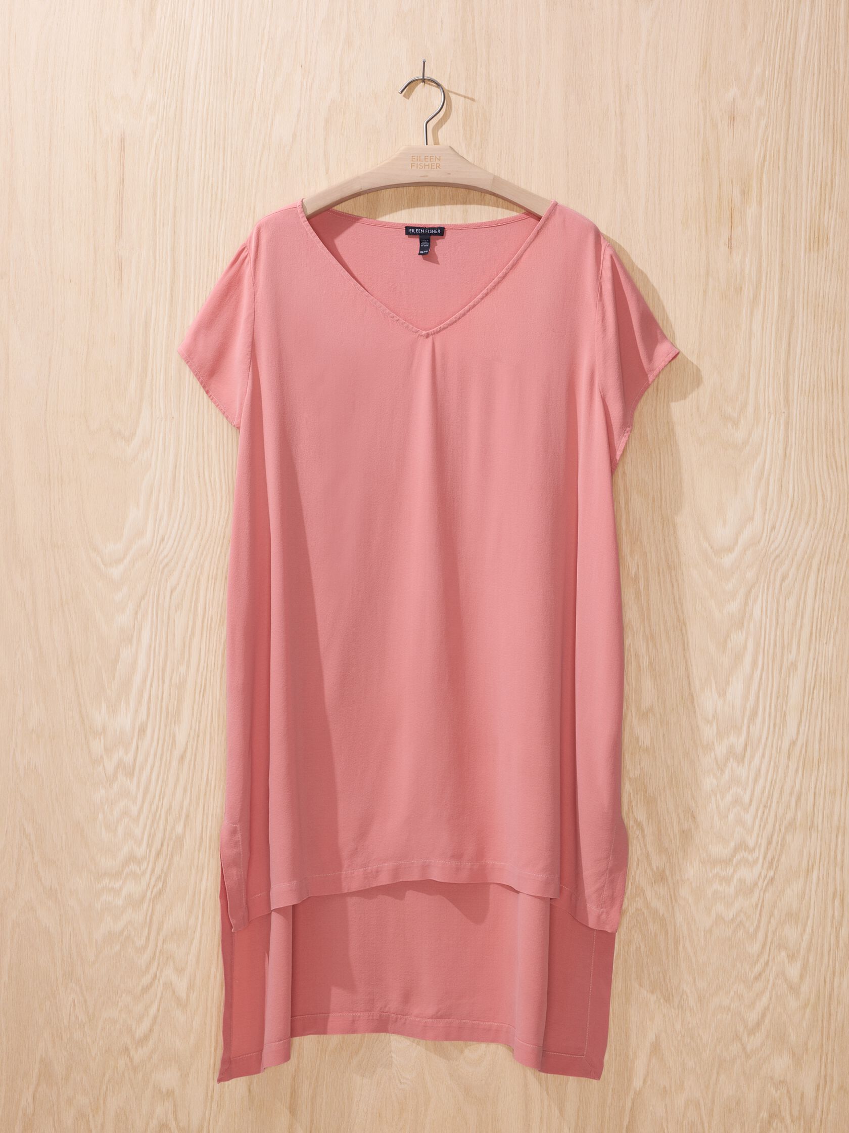 Renew Overdye Silk Crepe Top, XL