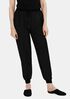 Smooth Silk Slouchy Ankle Pant