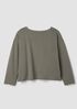 Garment-Dyed Organic Cotton Terry Box-Top