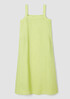 Organic Linen Square Neck Dress