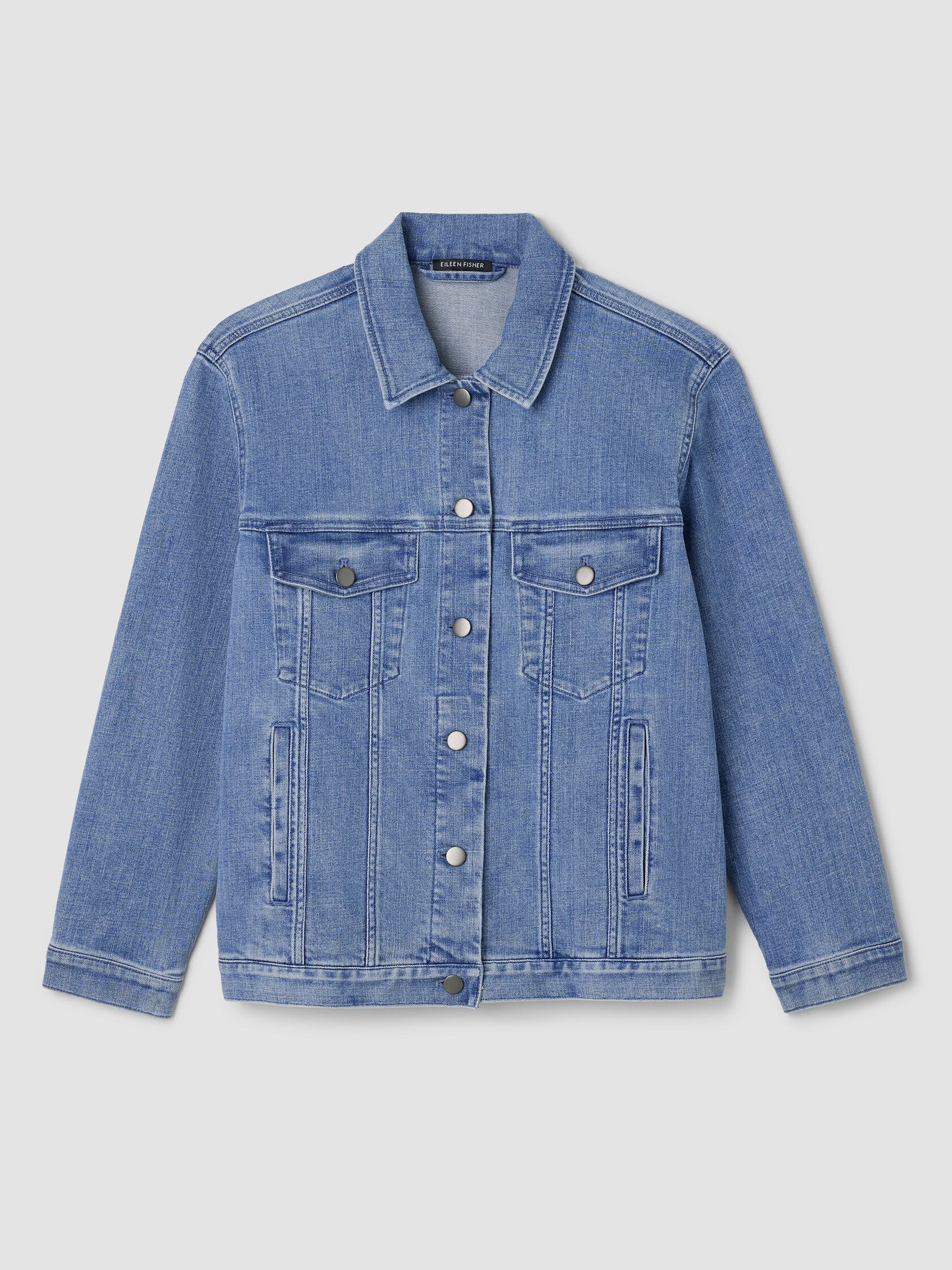 Cotton Stretch Denim Jacket