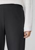 Washable Stretch Crepe Straight Pant