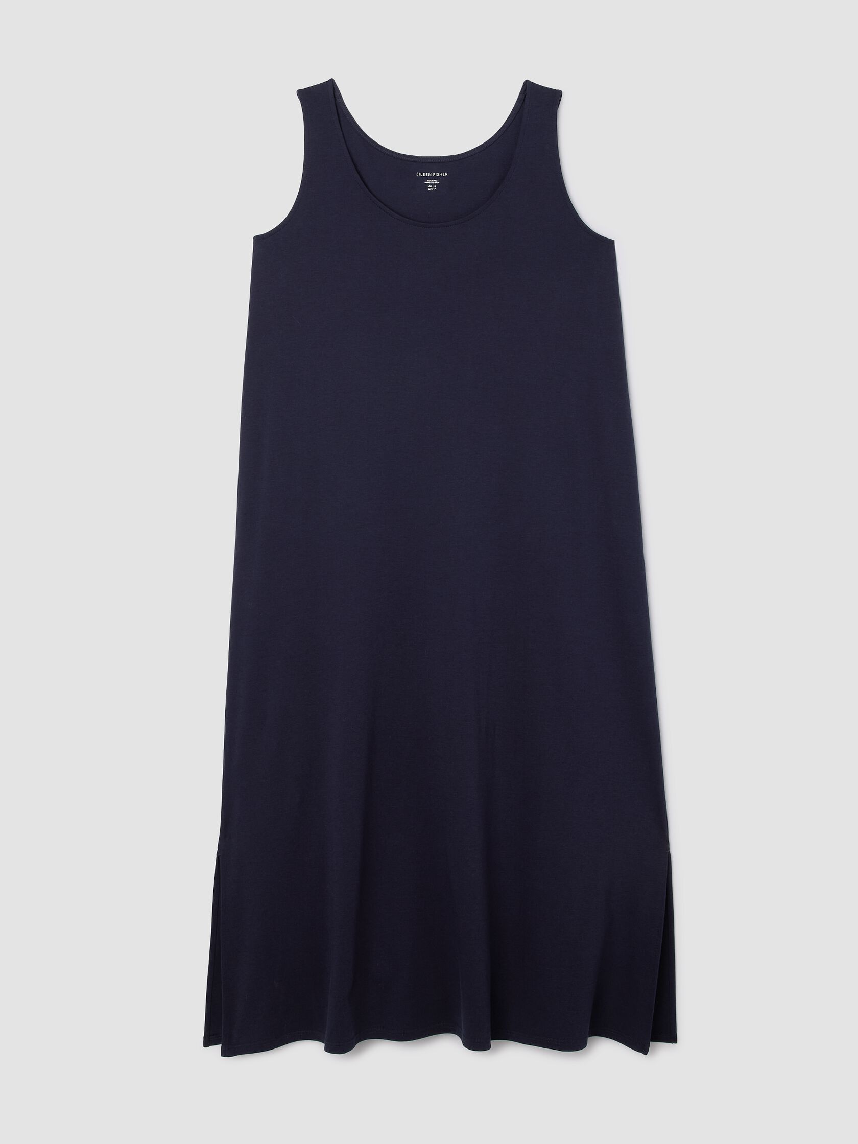 Organic Cotton Interlock Scoop Neck Sleep Dress
