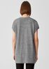 Organic Linen Cotton Twist V-Neck Top