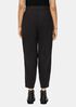 Soft Wool Flannel Lantern Pant