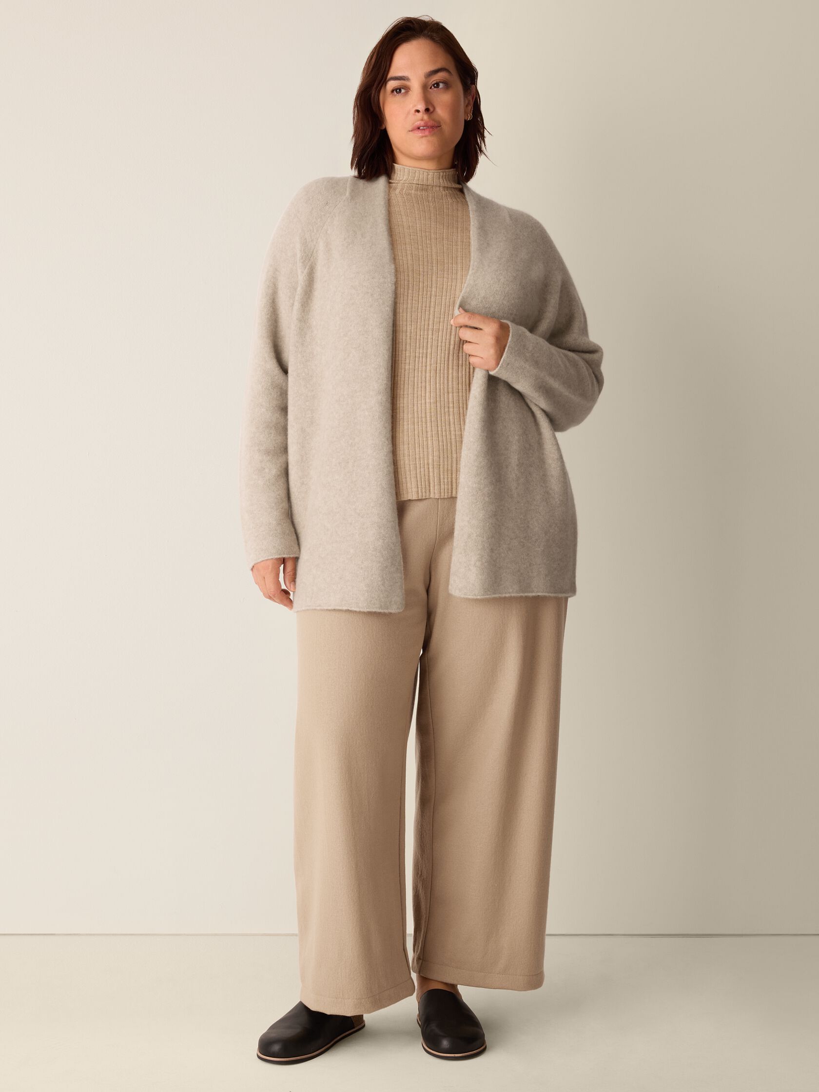 Cashmere Silk Boucle Bliss Long Cardigan